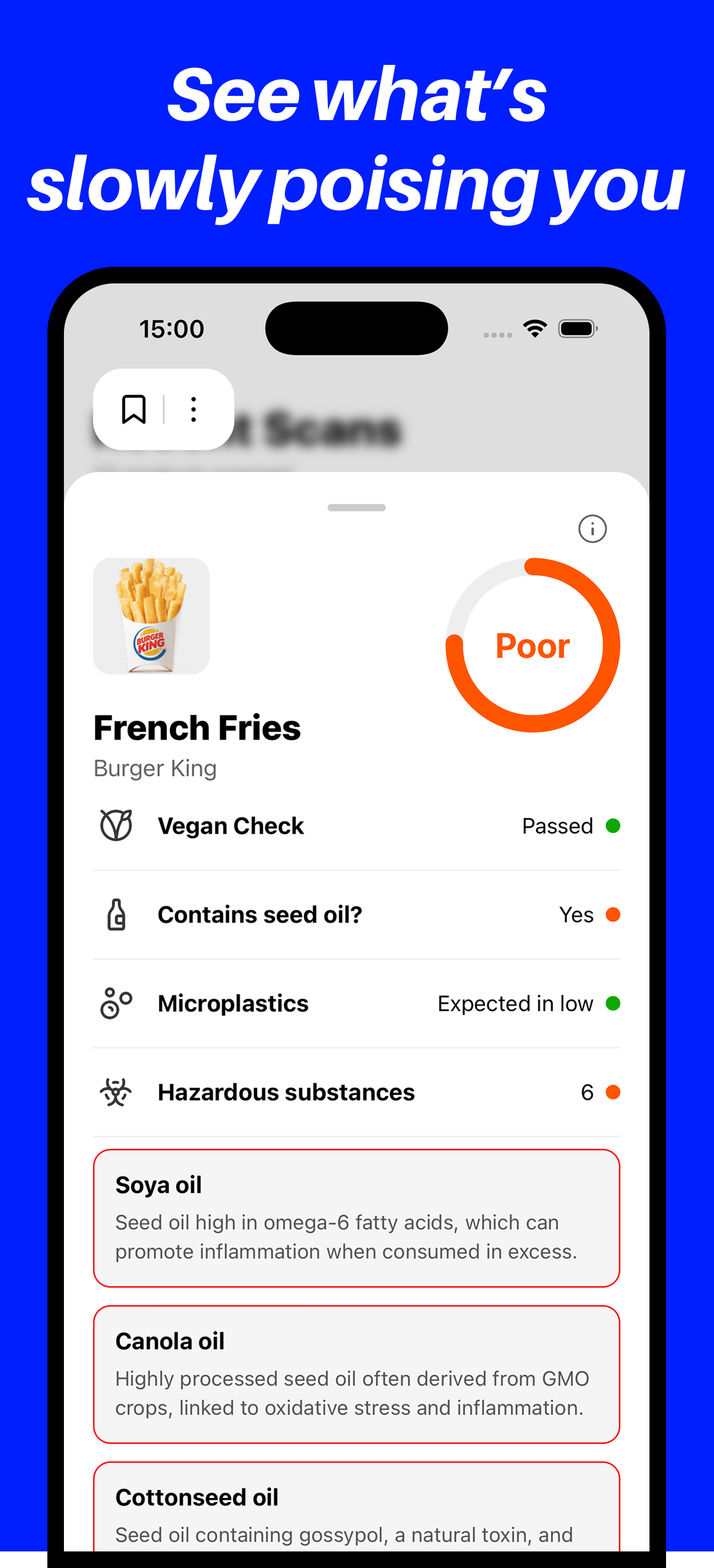See what's slowly poisoning you